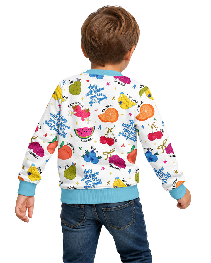They Will Know You By Your Fruits Bamboo Crewneck Sweatshirt