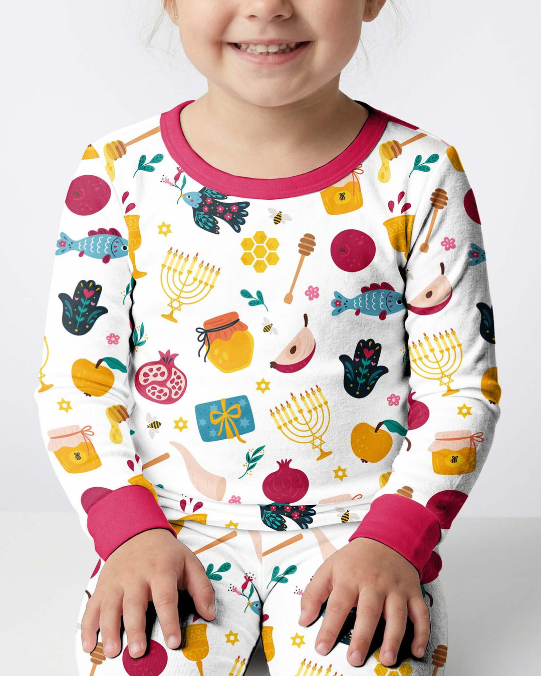 Pijama de dos piezas de bambú de manga larga El mejor papá del mundo