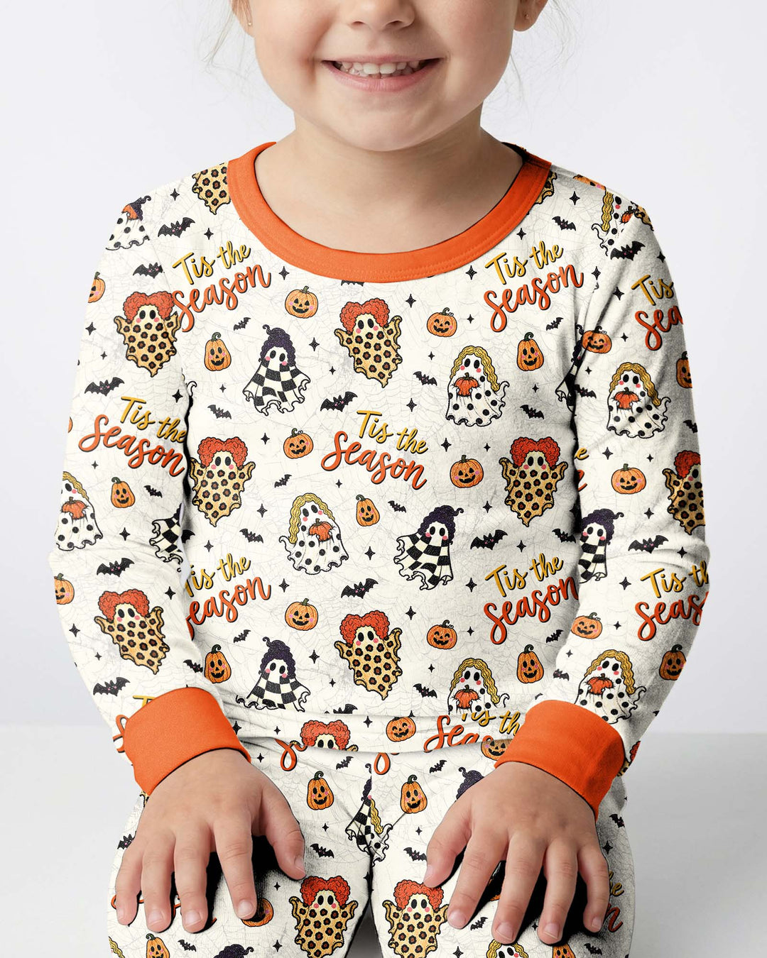 Little Boo Tis The Season Bamboo Two Piece Long Sleeve Pajama Set