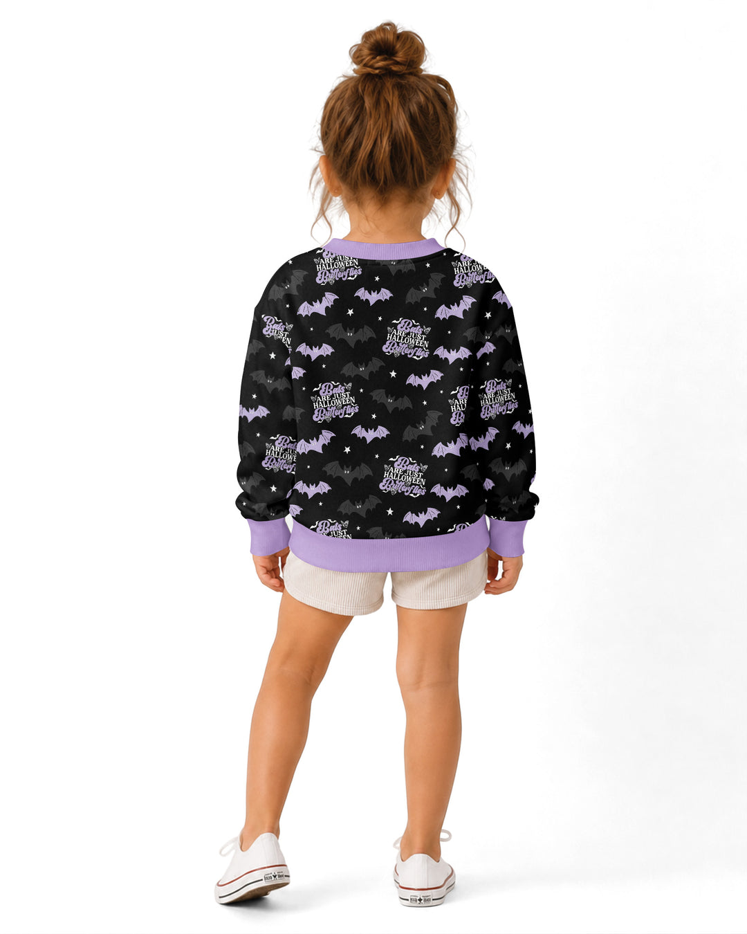Halloween Butterflies Bamboo Crewneck Sweatshirt