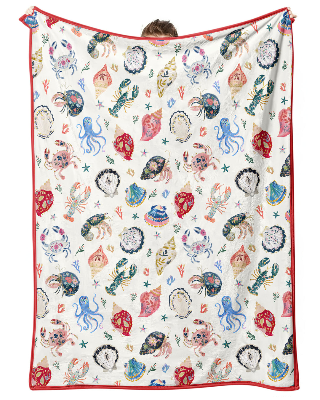 Preppy Coastal Bamboo Blanket