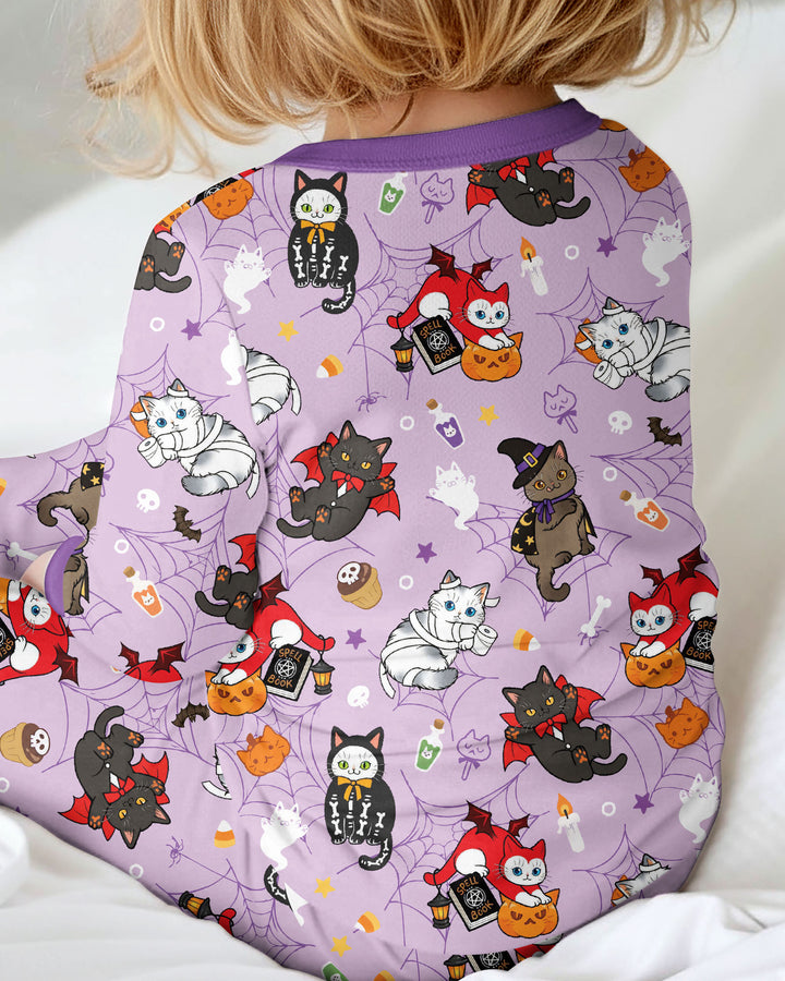 Spooky Kittie Bamboo Convertible Zippy