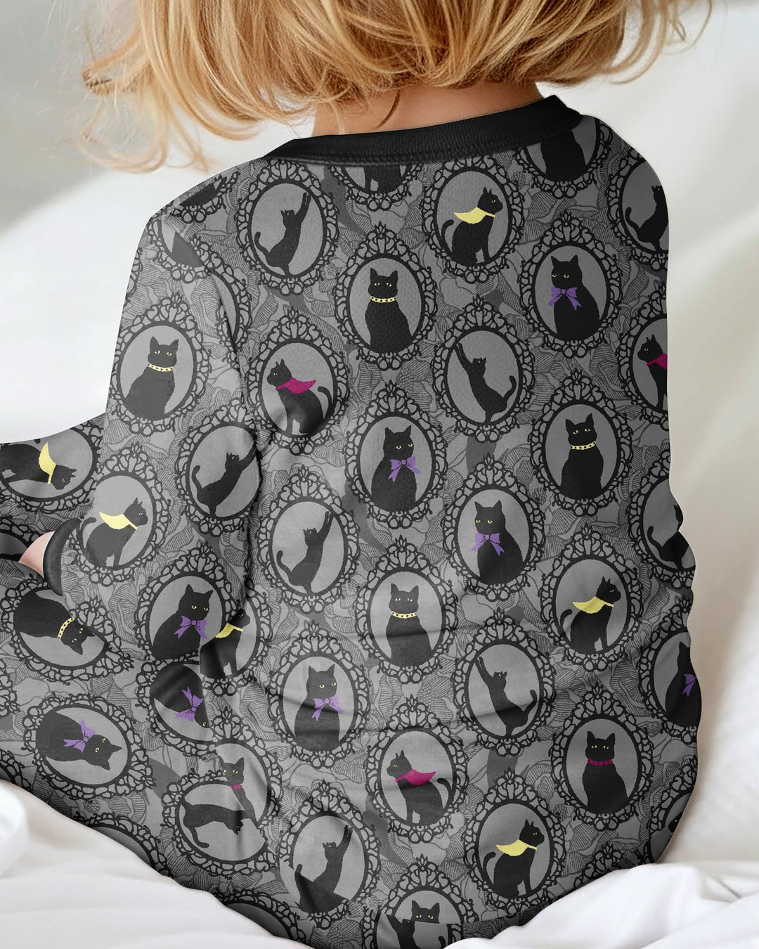 Midnight Cat Parade Bamboo Convertible Zippy