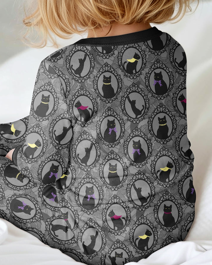 Midnight Cat Parade Bamboo Convertible Zippy