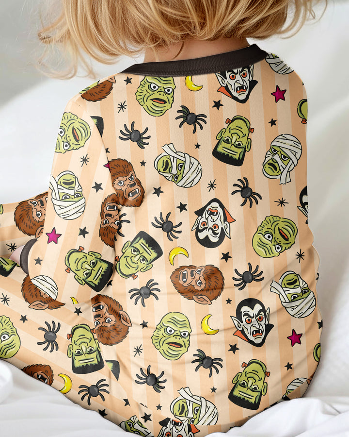 Creepy Crew Family Matching Bamboo Convertible Zippy