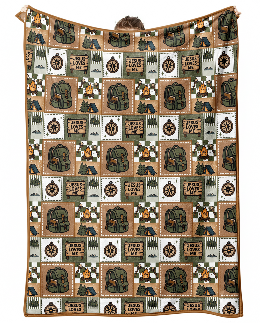 Vorlage Quilt Decke