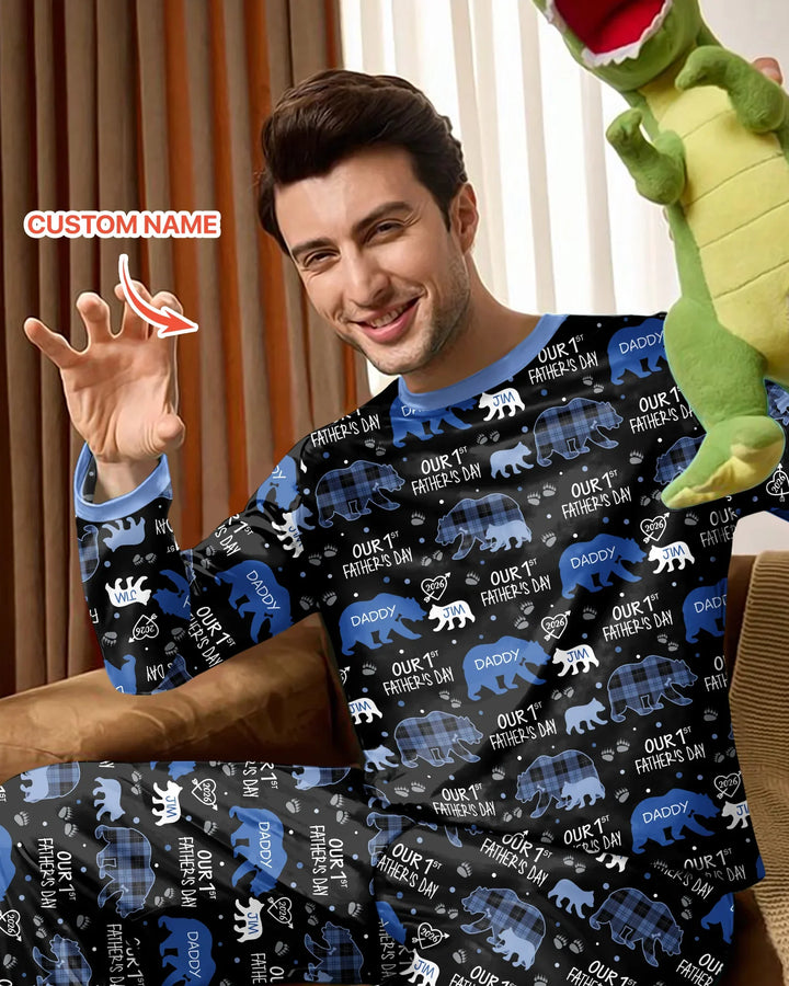 Vorlage Benutzerdefiniertes Herren-Pyjama-Set