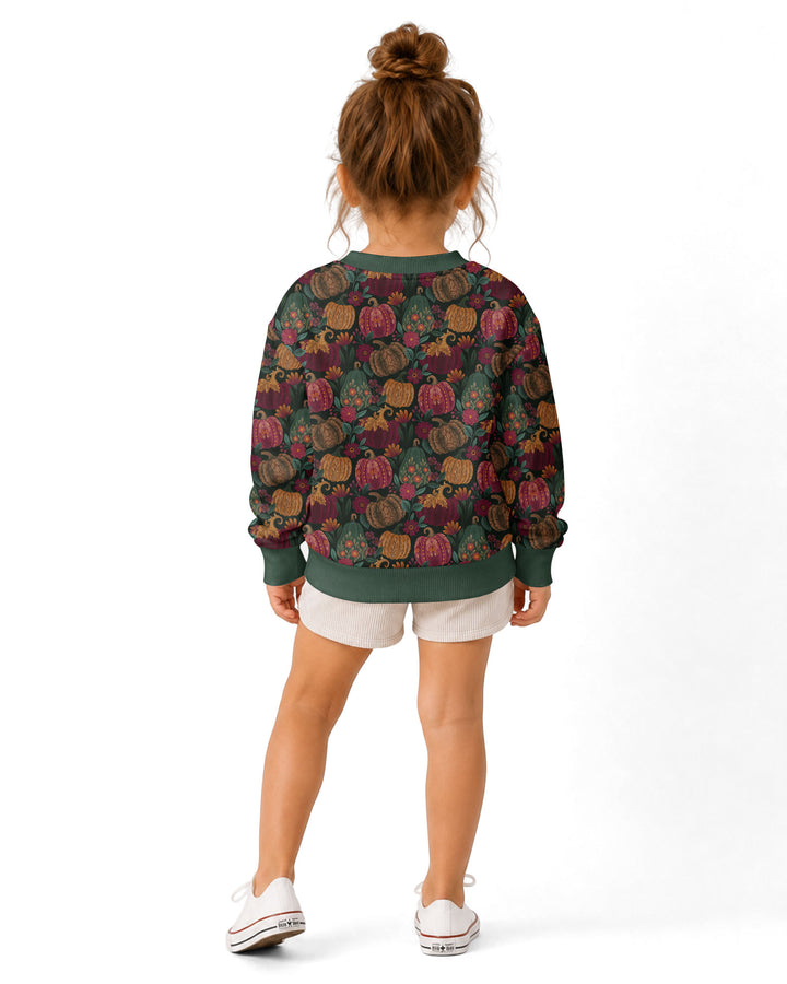 Velvet Pumpkins Bamboo Crewneck Sweatshirt