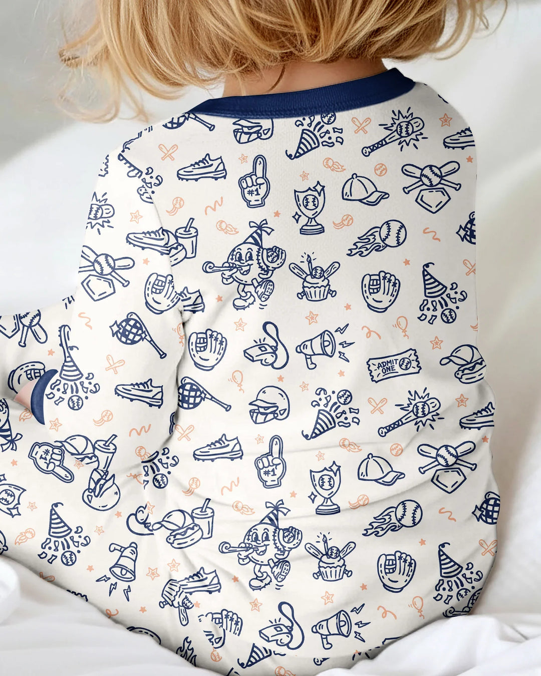 Gerippte Babykleidung mit individuellem Foto - Weich &amp; Skizzenhaft