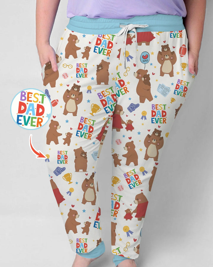 Best Daddy Bear Ever Family Matching Bamboo Women Pajama Set