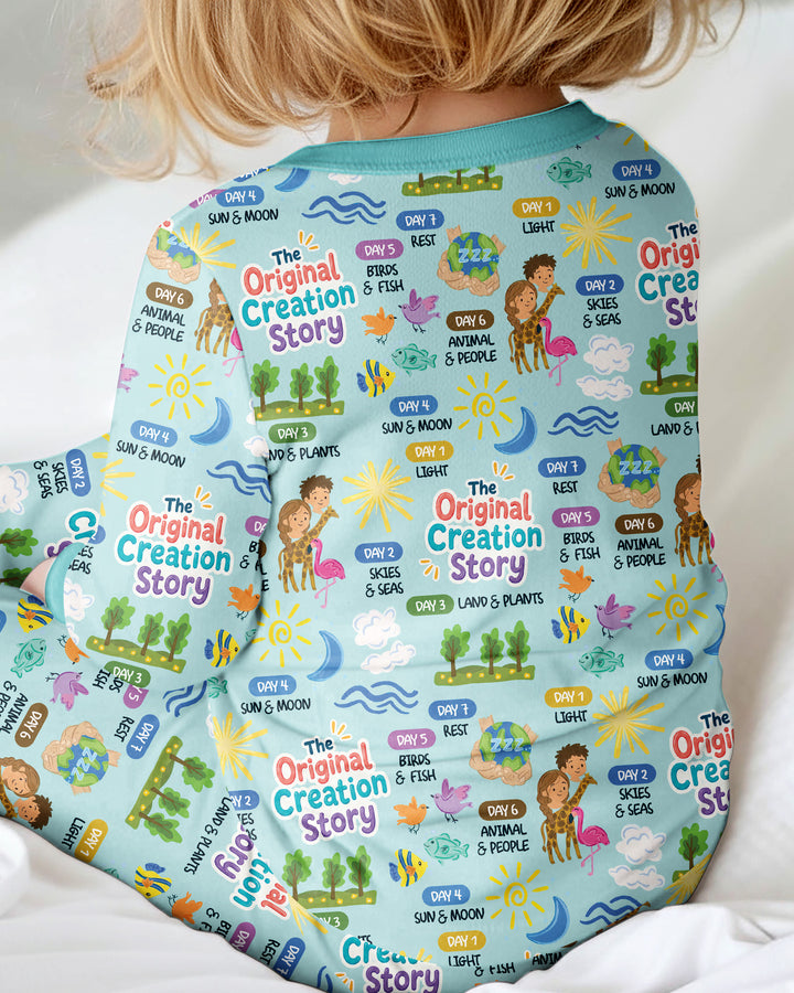 The Seven Days Of Creation Story Bamboo Convertible Zippy