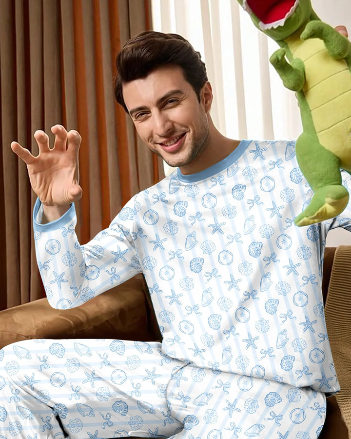 Coastal Keepsakes Family Matching Bamboo Men's Pajama Set