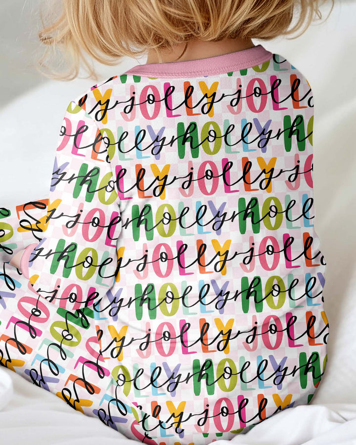 Colorful Holly Jolly Bamboo Convertible Zippy