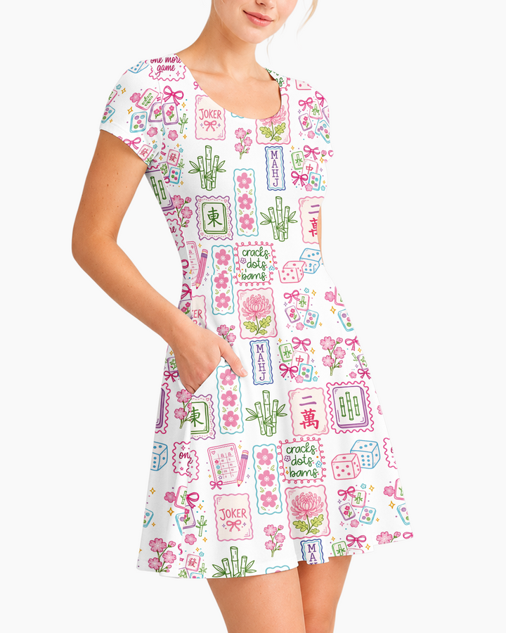 Vorlage Bambus Twirl Kleid