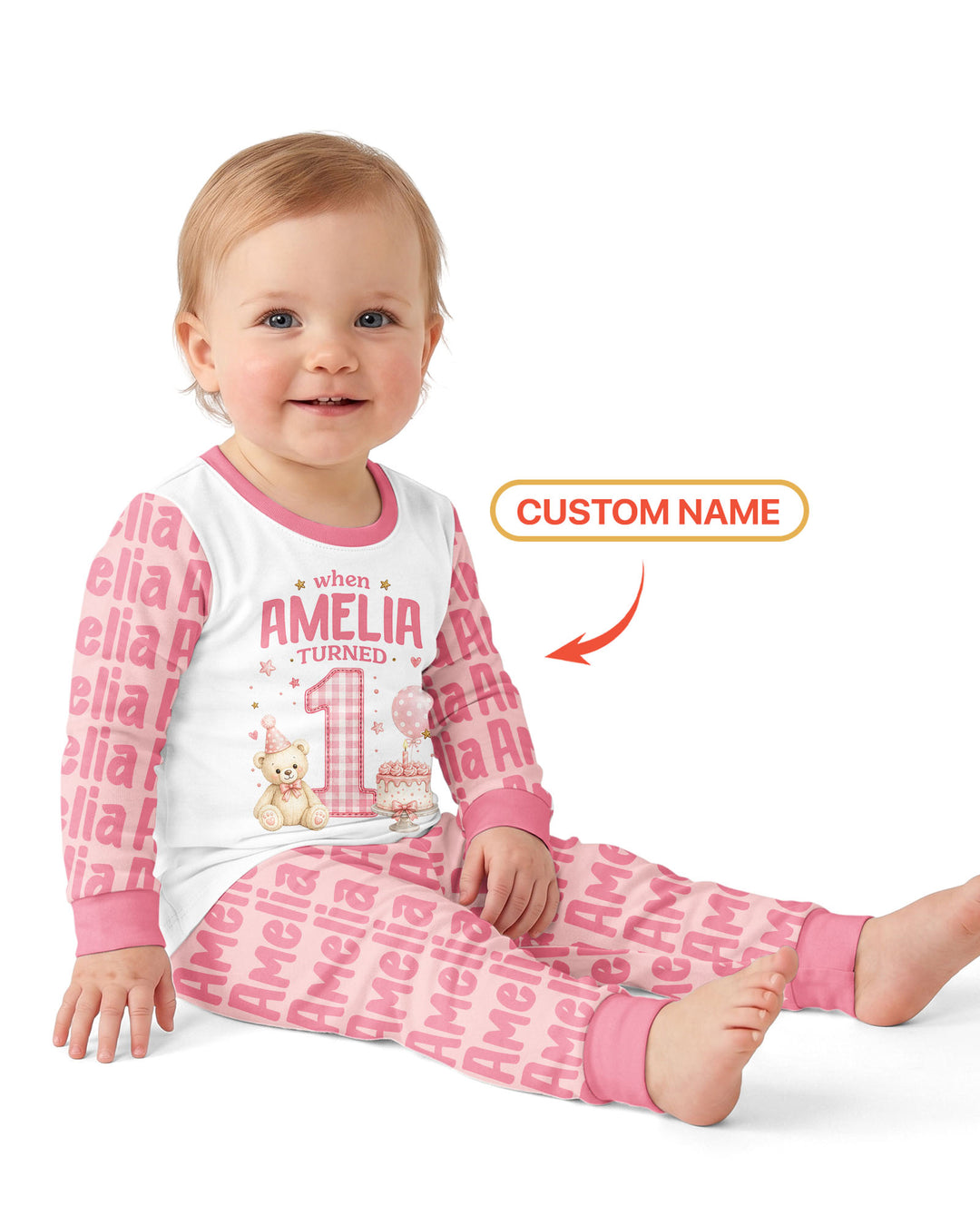 When Baby Turn New Age Two Piece Long Sleeve Pajama Set Bamboo Two Piece Long Sleeve Pajama Set