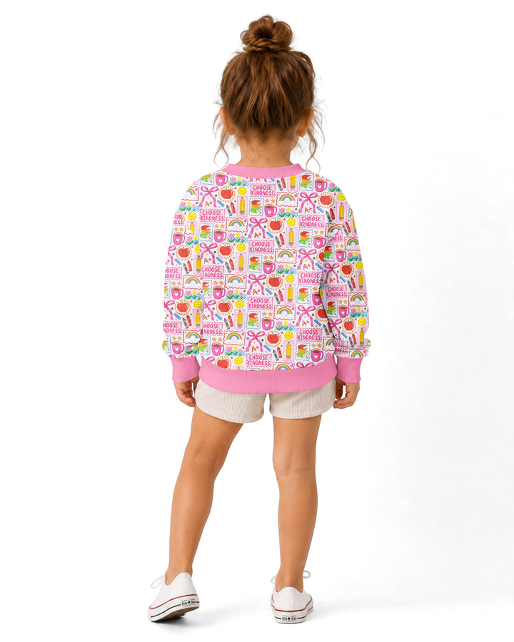 Sweatshirt mit Rundhalsausschnitt aus Bambusfaser