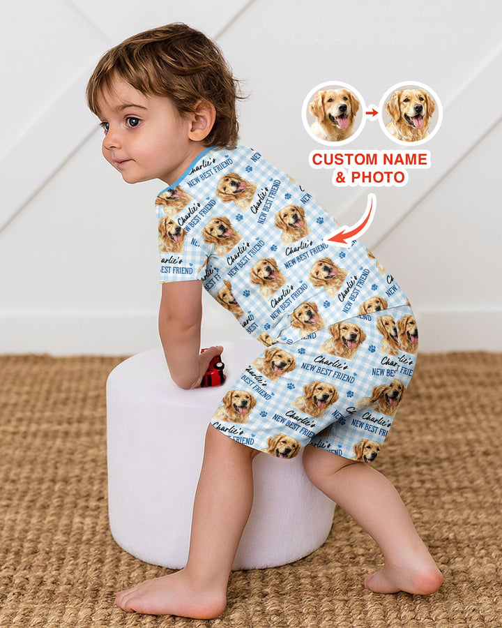 New Best Friend Bamboo Two Piece Short Sleeve Shorts Pajama Set