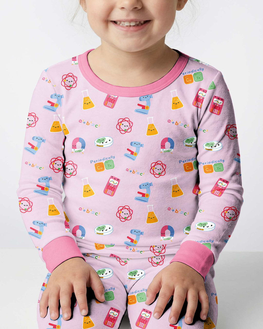 Pijama de dos piezas de bambú de manga larga Shabat Shalom