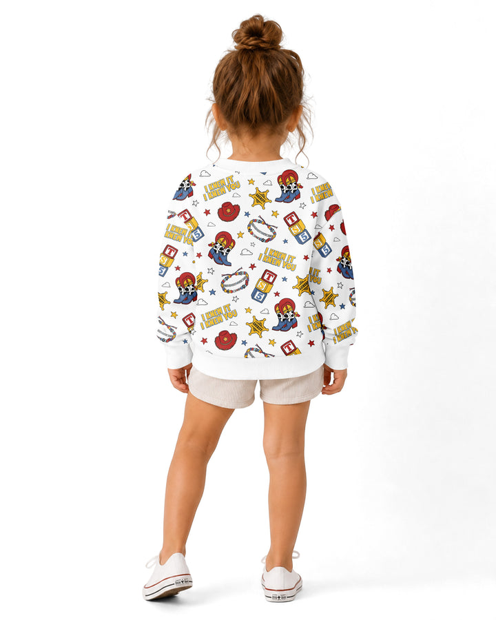 Little Cowgirl Bamboo Crewneck Sweatshirt