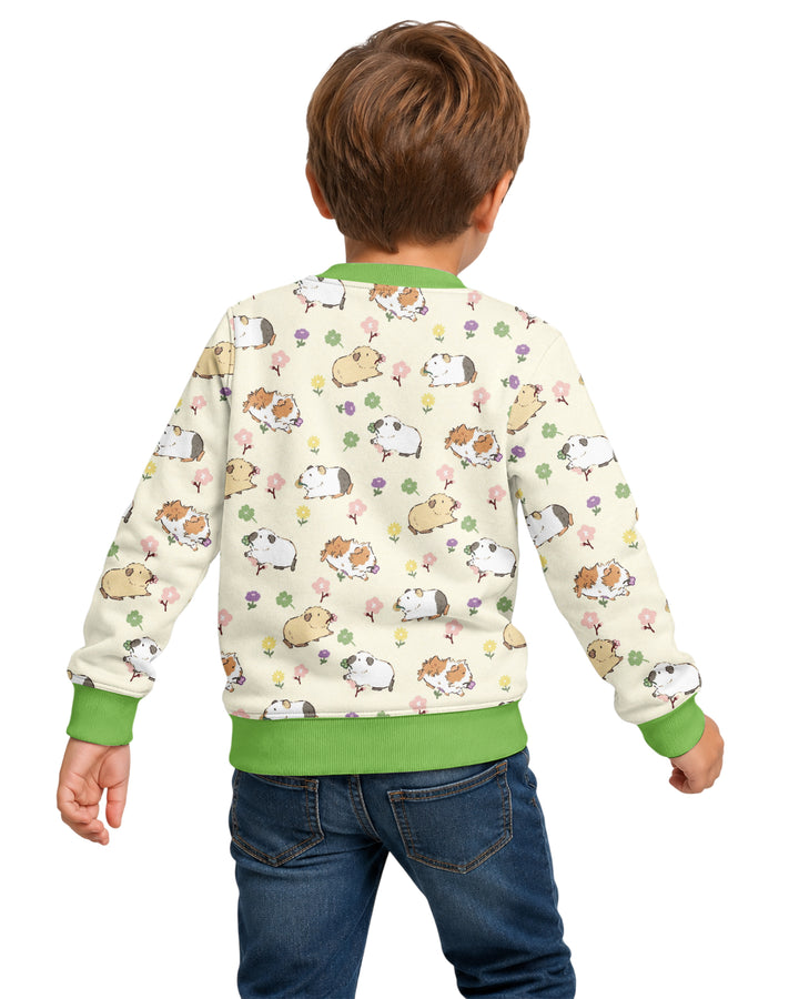 Guinea Pig Garden Bamboo Crewneck Sweatshirt