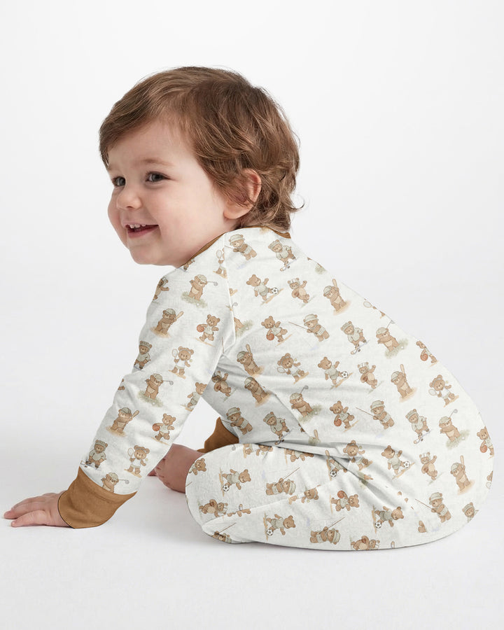 Gerippte Babykleidung mit individuellem Foto - Weich &amp; Skizzenhaft