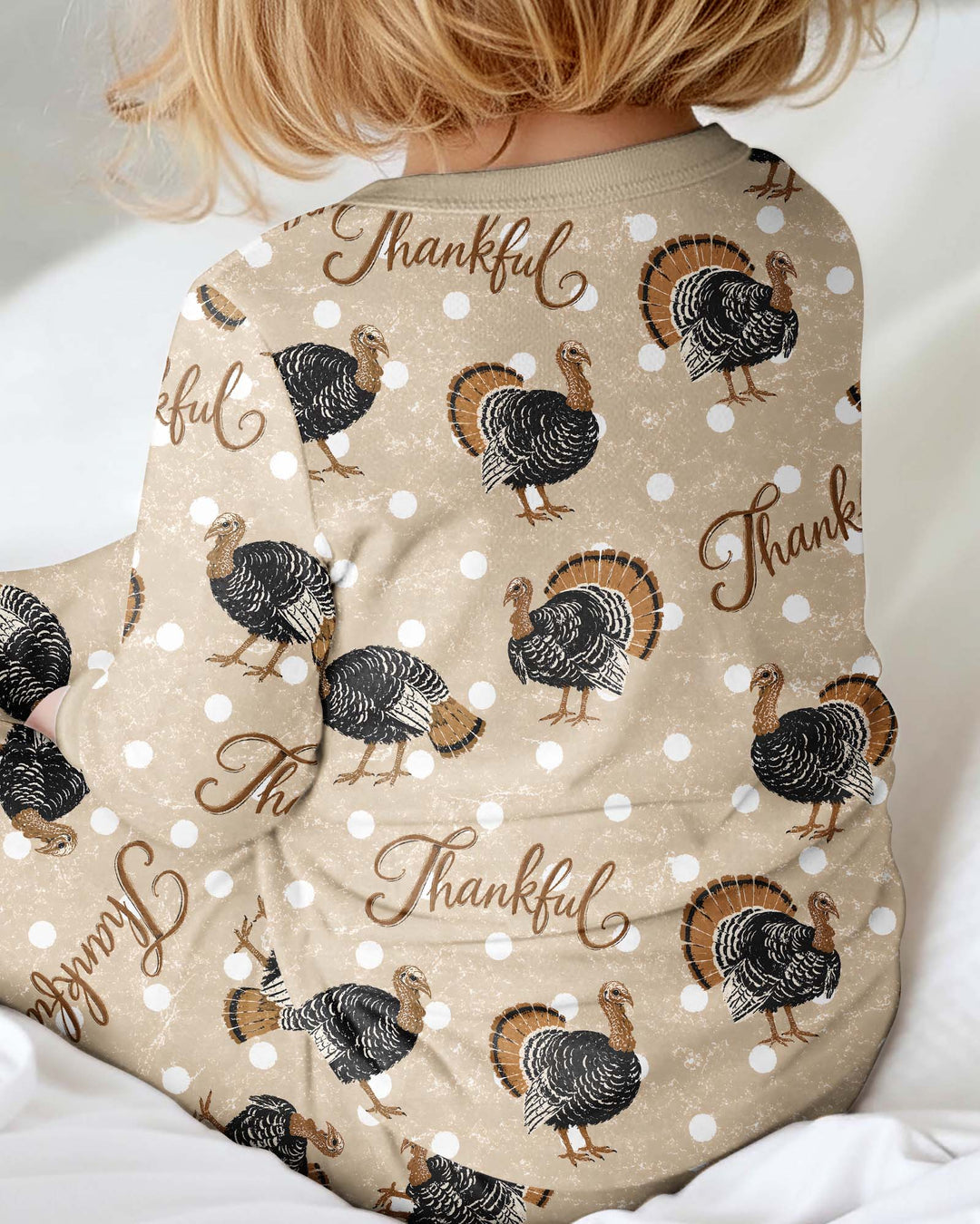 Turkey Thankful Bamboo Convertible Zippy