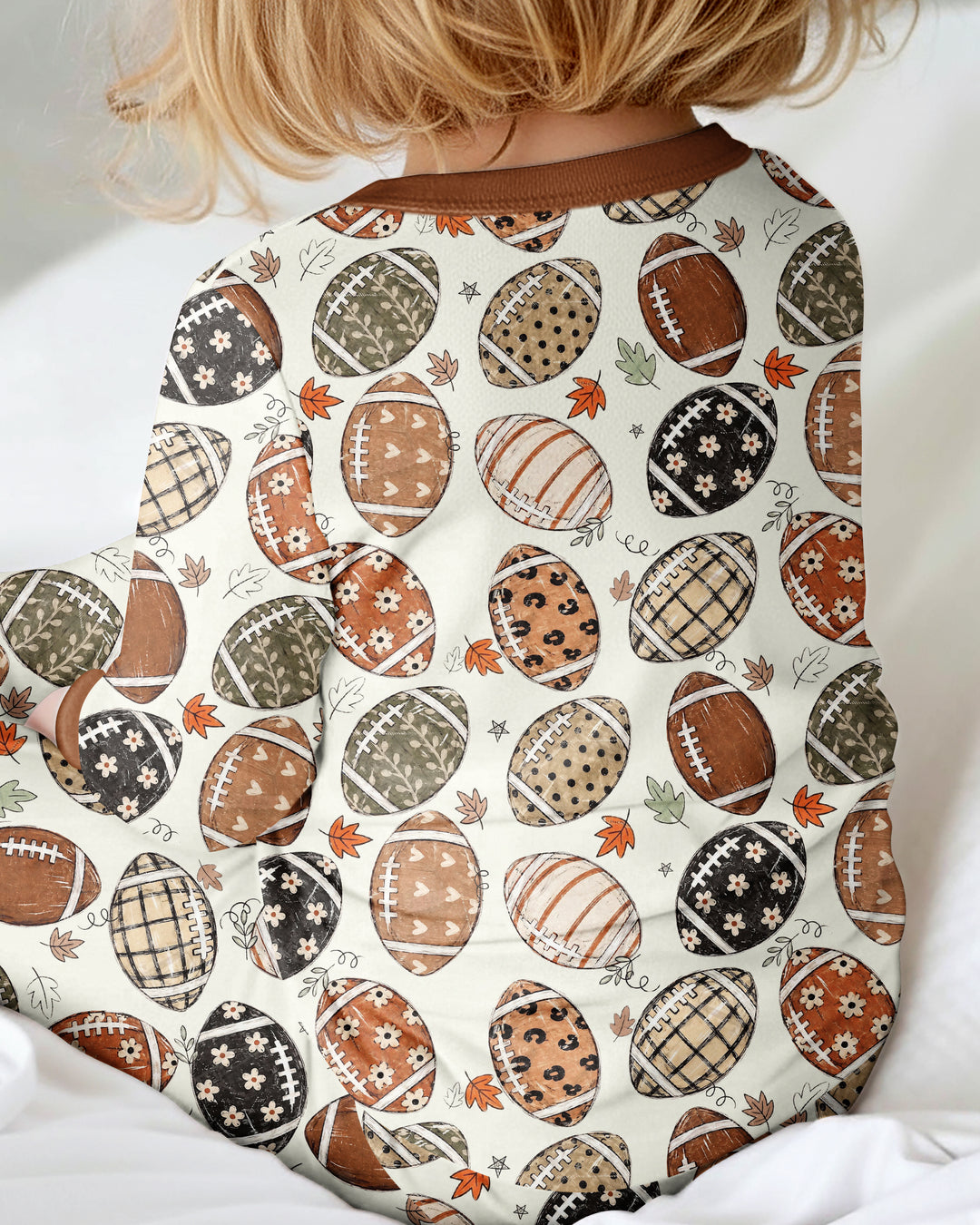 Boho Football Bamboo Convertible Zippy