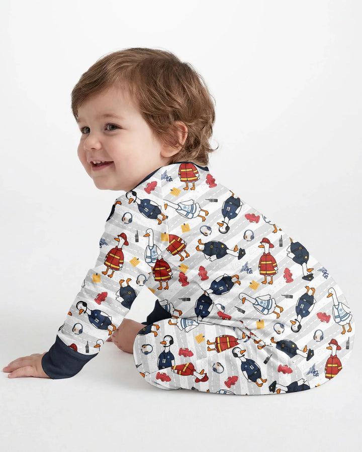 Gerippte Babykleidung mit individuellem Foto - Weich &amp; Skizzenhaft