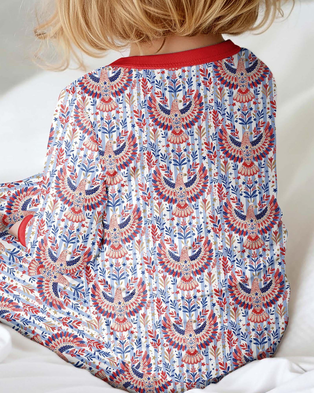 Patriotic Eagle Bamboo Convertible Zippy