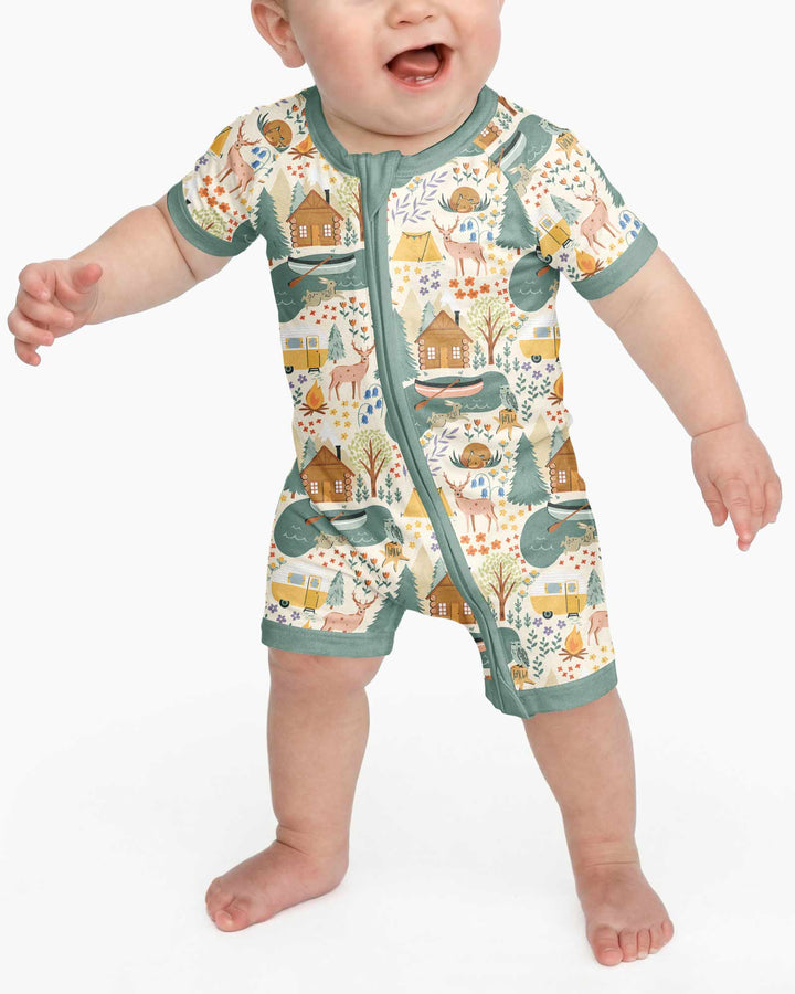 Lake View Camping Bamboo Shorty Zippy