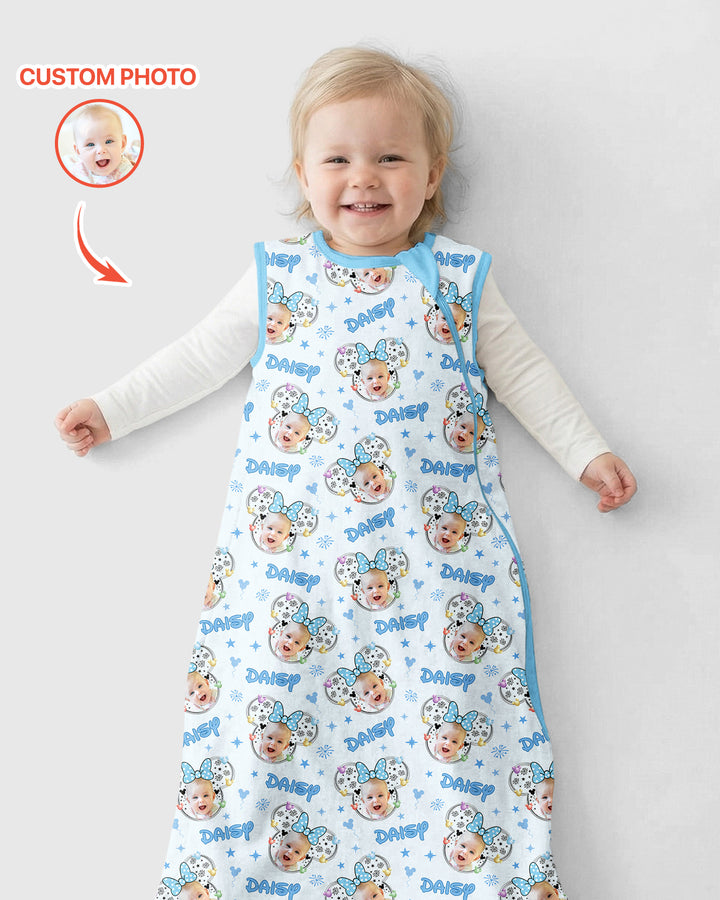 Custom Photo Little Princess Bamboo Sleep Bag