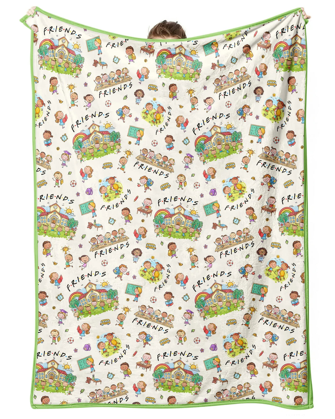 School Friends Forever Bamboo Blanket