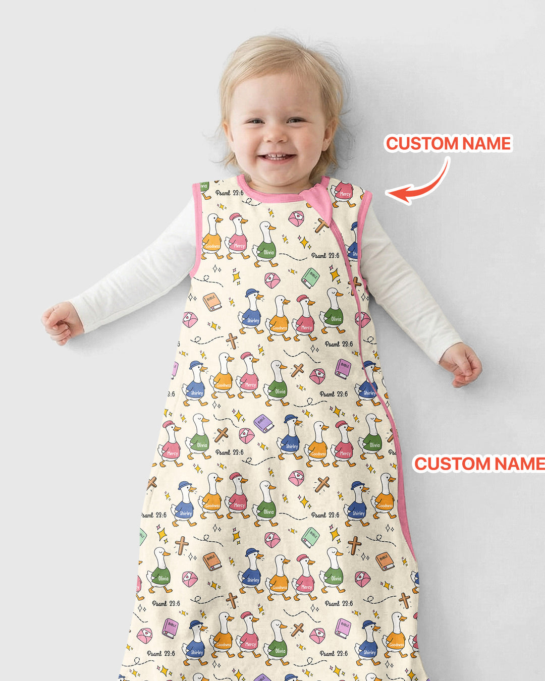 Psalm 23:6 Matching Family Bamboo Sleep Bag