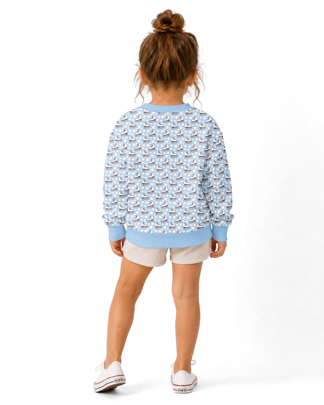 Ice Skating Bamboo Crewneck Sweatshirt