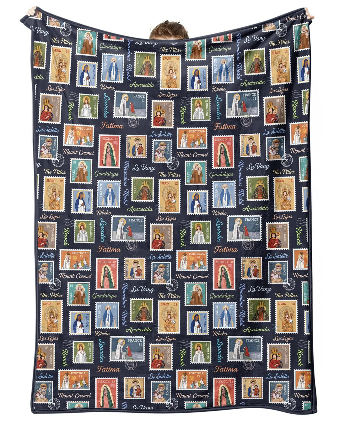 Our Lady, Around the World Bamboo Blanket