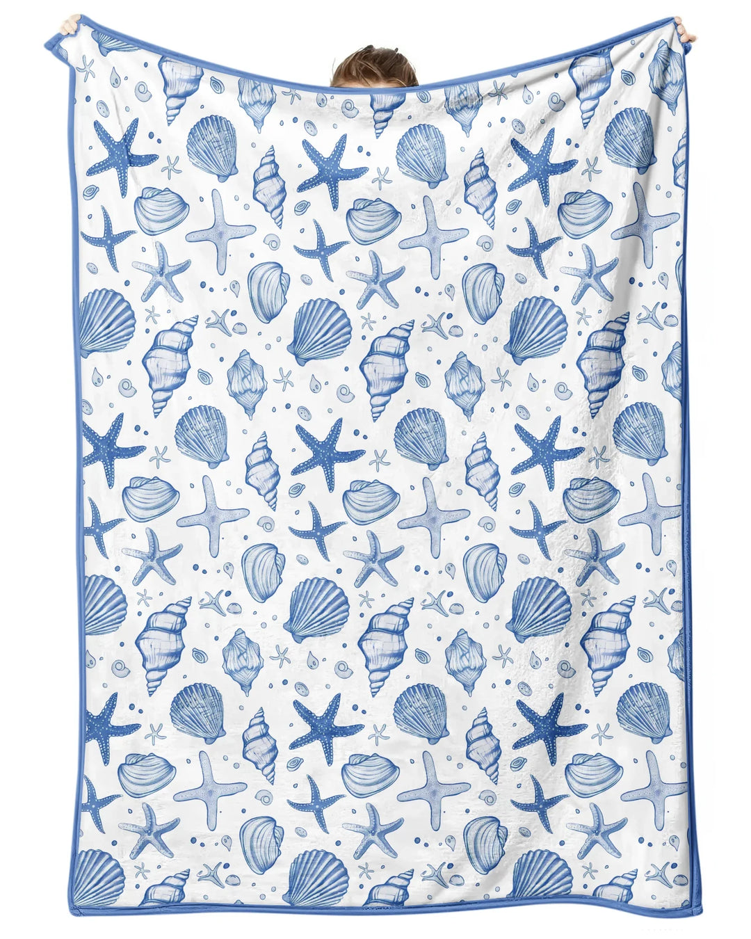 Coastal Charm Family Matching Bamboo Blanket