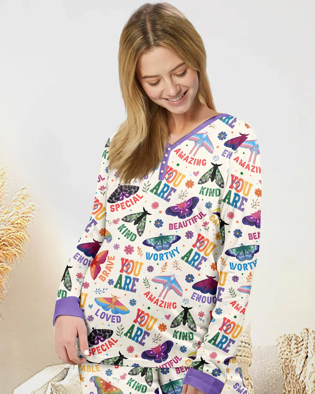 Proud Wings Family Matching Bamboo Women Pajama Set