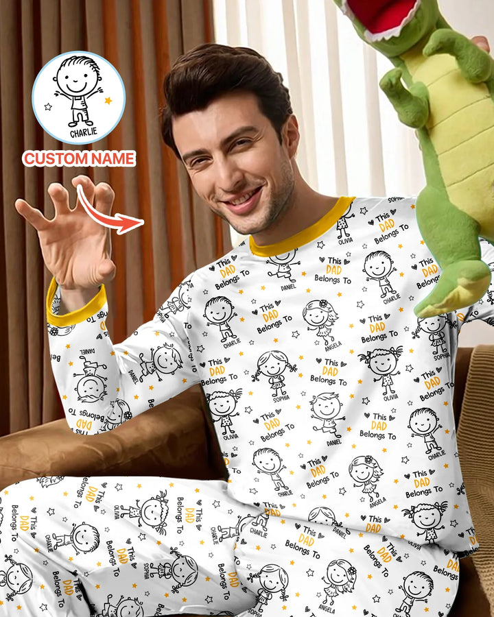 Vorlage Benutzerdefiniertes Herren-Pyjama-Set