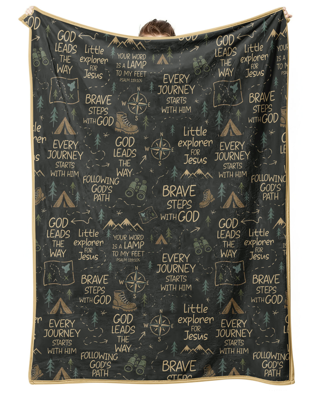 Plantilla de manta de bambú