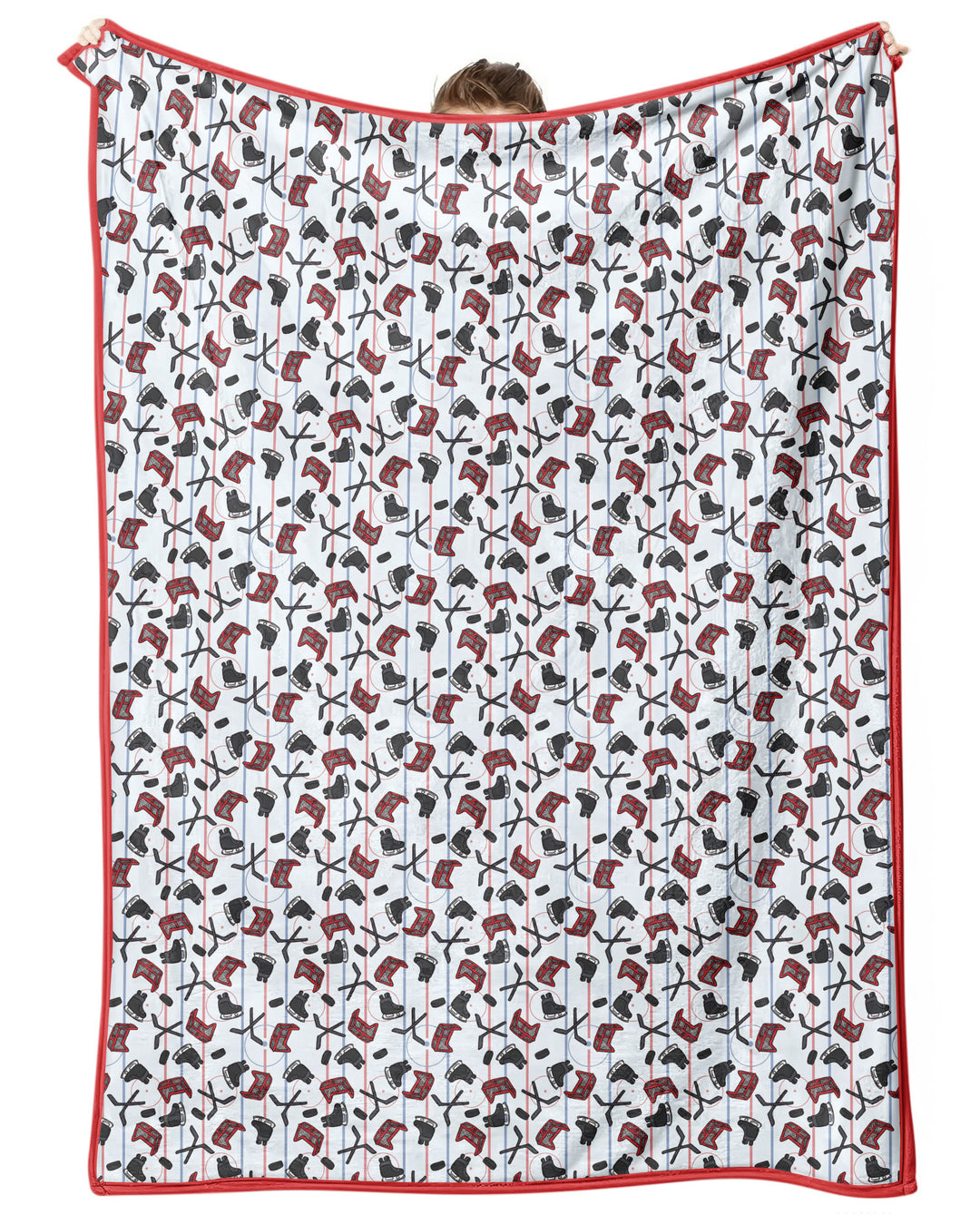 Hockey Rink Bamboo Blanket