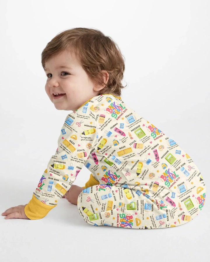Back To School Survival Kit Bamboo Convertible Zippy