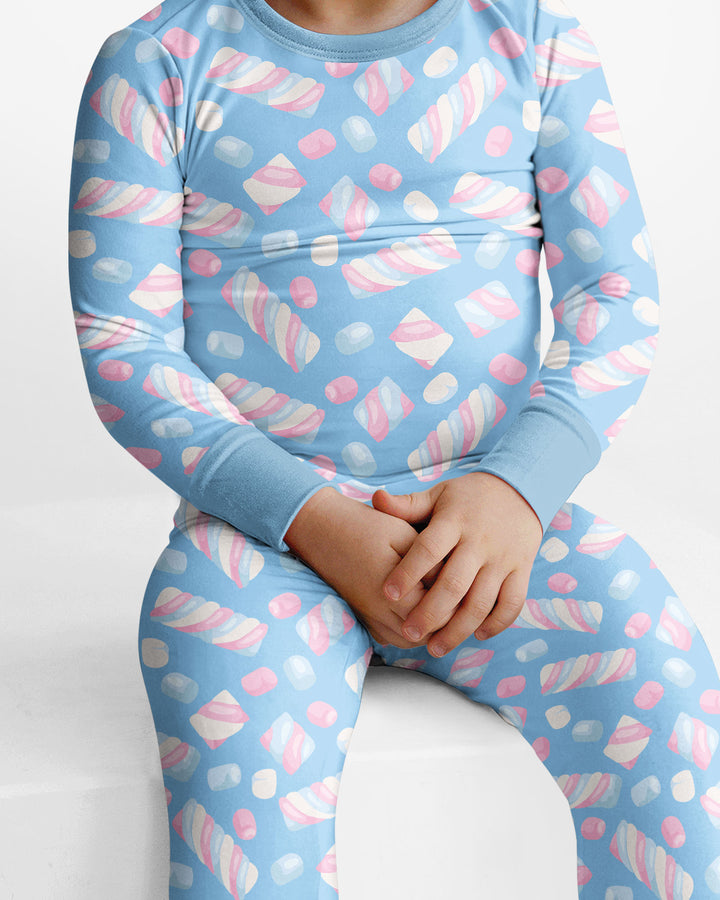 Mallow Mania Bamboo Two Piece Long Sleeve Pajama Set
