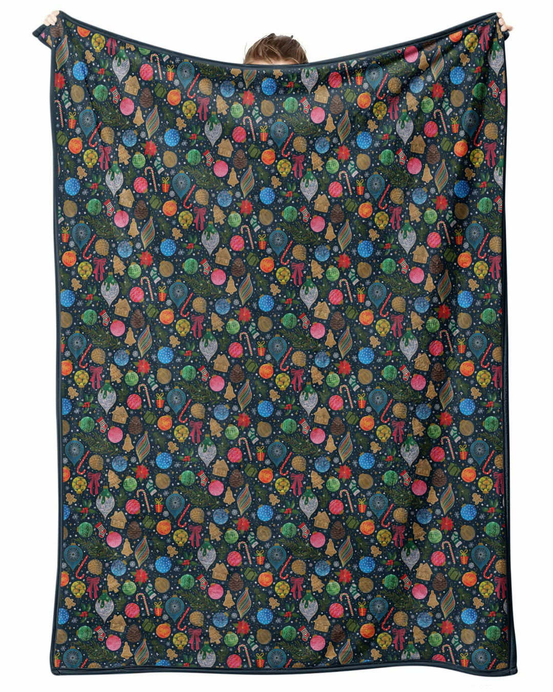 Holiday Ditsy Bamboo Blanket