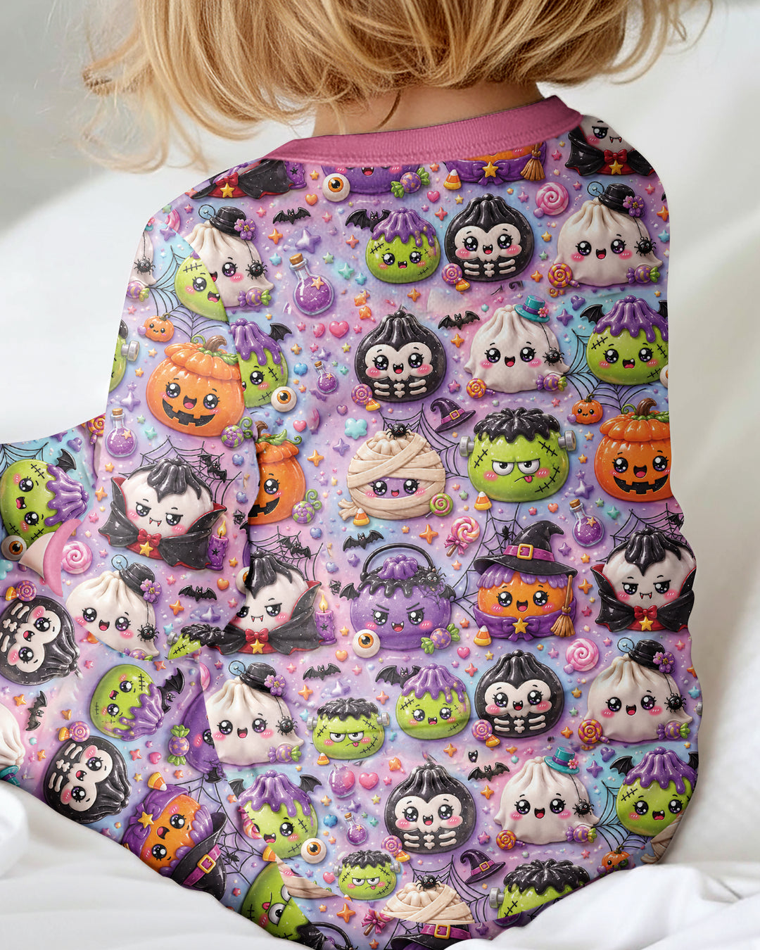 Spooky Dumplings Bamboo Convertible Zippy