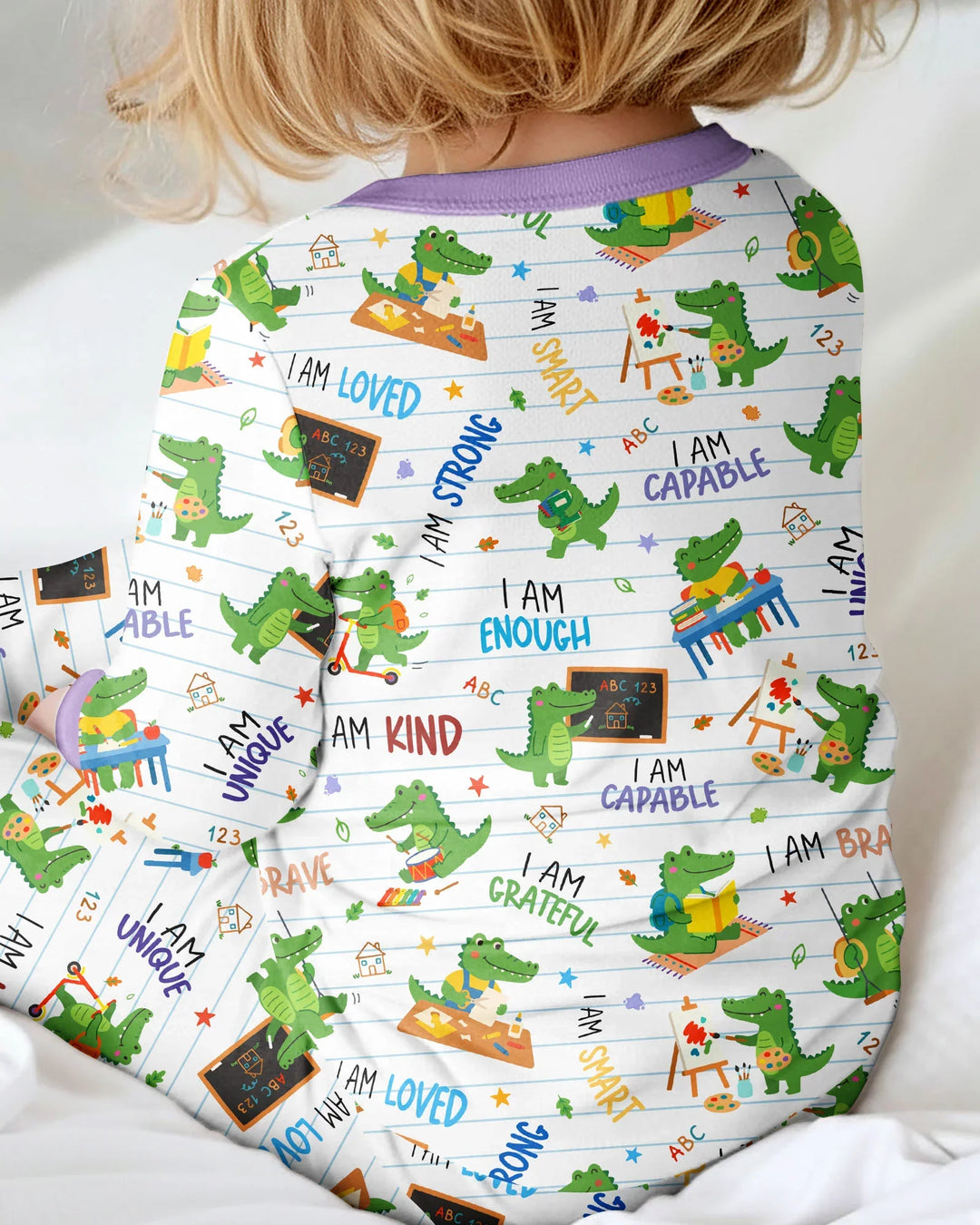 Gerippte Babykleidung mit individuellem Foto - Weich &amp; Skizzenhaft