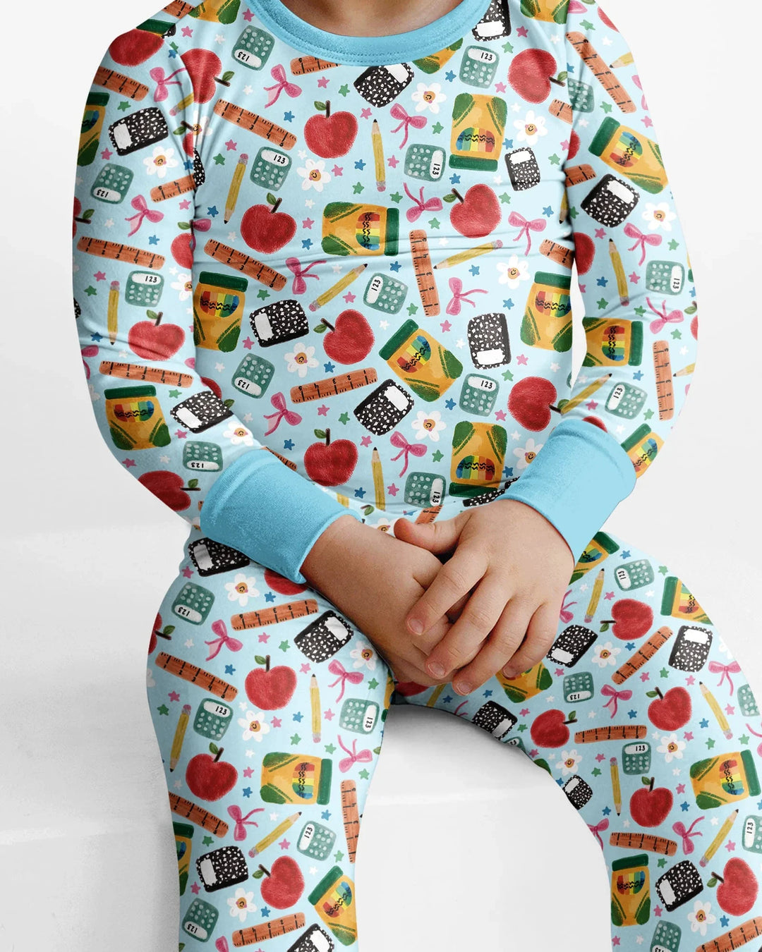 Little Learner Bamboo Two Piece Long Sleeve Pajama Set