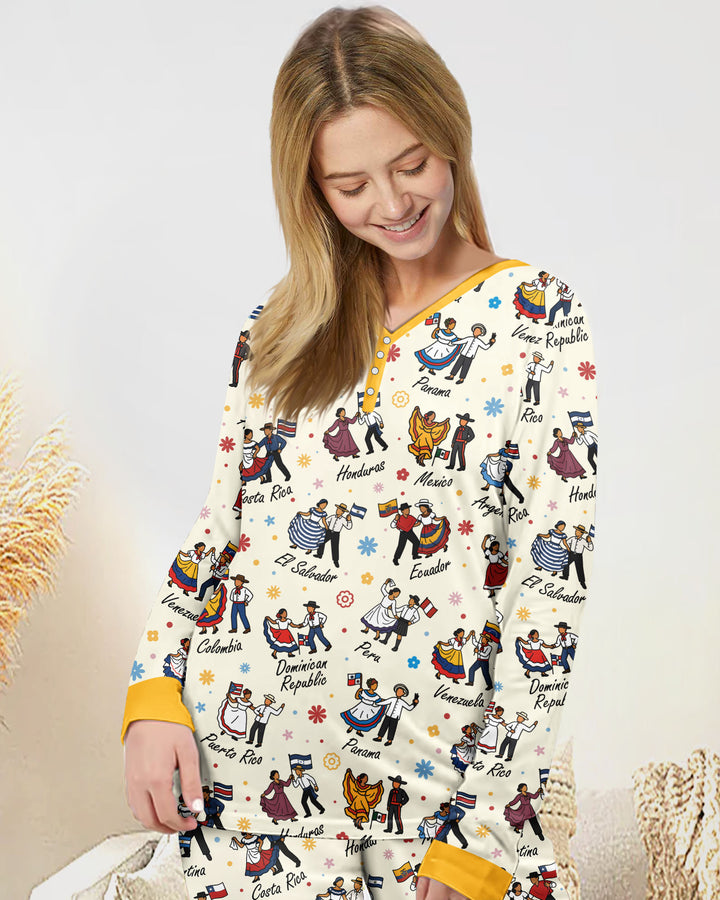 Pijama de bambú personalizado para mujer All About That Base