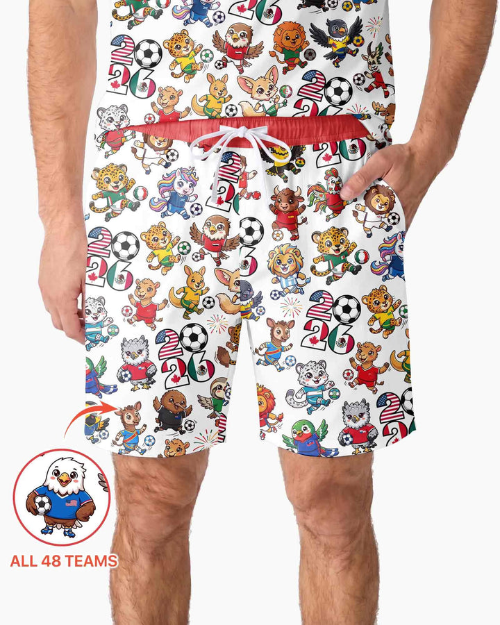 Conjunto de tractor de granja de bambú para hombres – Robusto y relajado