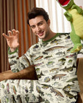 plantilla Conjunto de Pijama de Bambú para Hombre