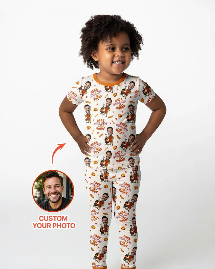 Zweiteiliges, kurzärmliges Pyjama-Set mit Marienkäfern